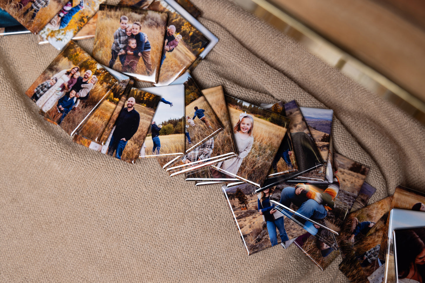Set of 9 Custom Photo Magnets