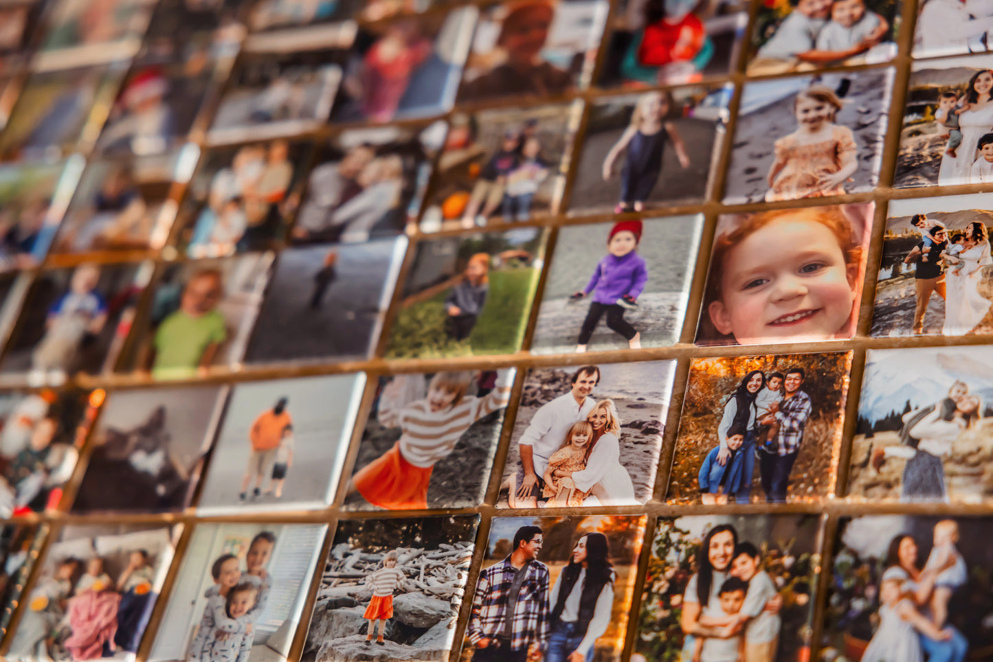 Set of 9 Custom Photo Magnets