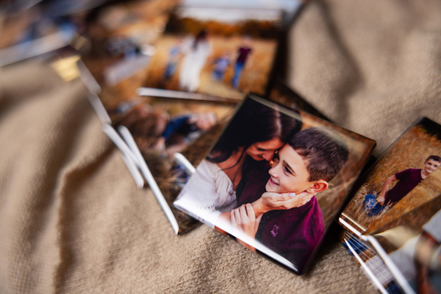 Set of 9 Custom Photo Magnets