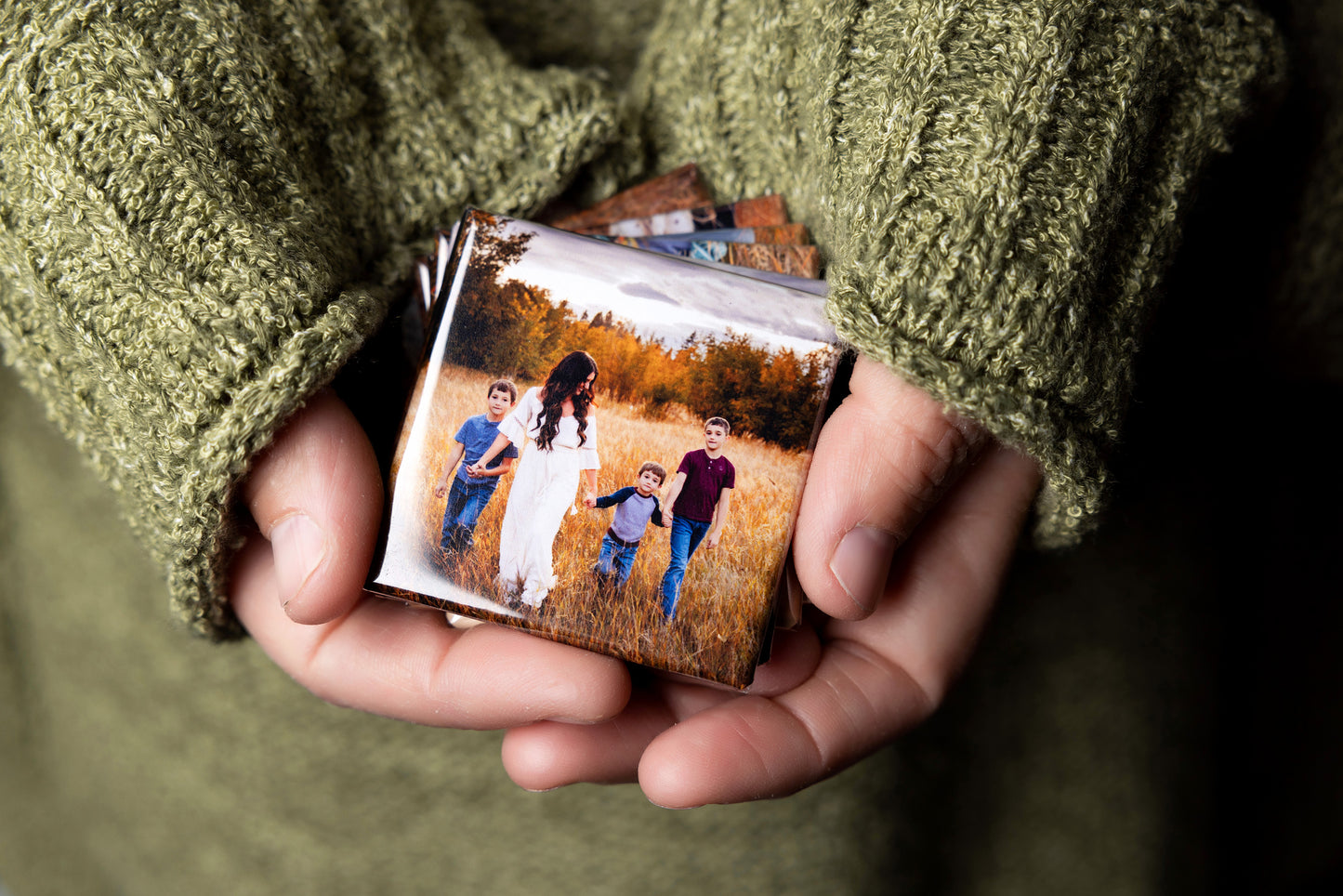 Set of 9 Custom Photo Magnets